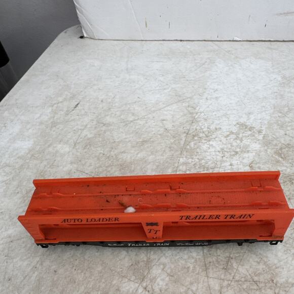 Vintage TYCO HO Scale Auto Loader Frisco Trailer Train Car SL-SF 2530 - no cars - Picture 6 of 12